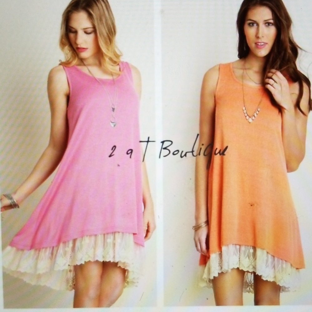Lace Tank Dress
